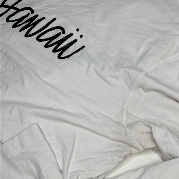 Lululemon White 'Hawaii' Long Sleeve Shirt size large - Picture 2 of 10